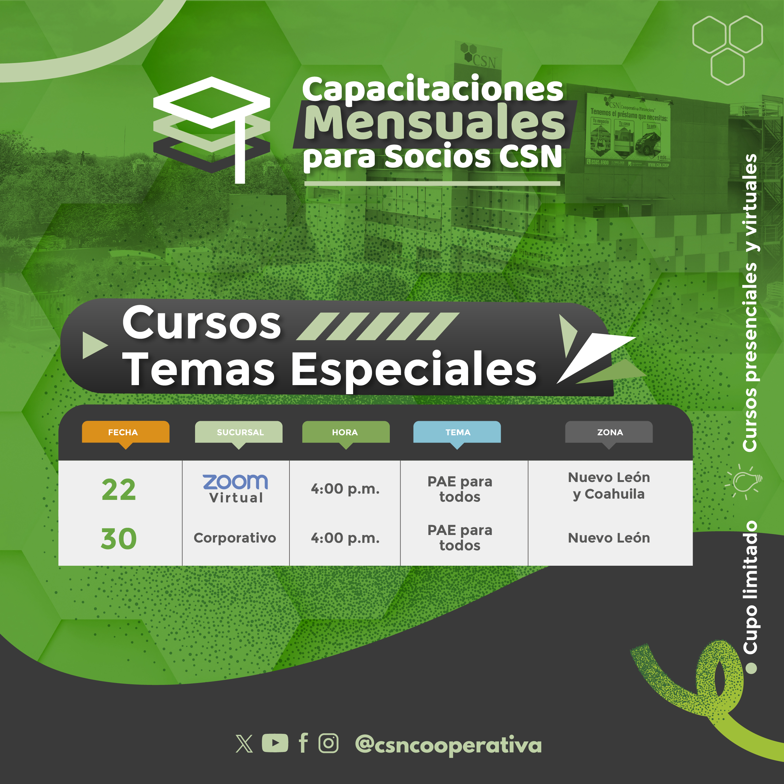 Cursos y Talleres