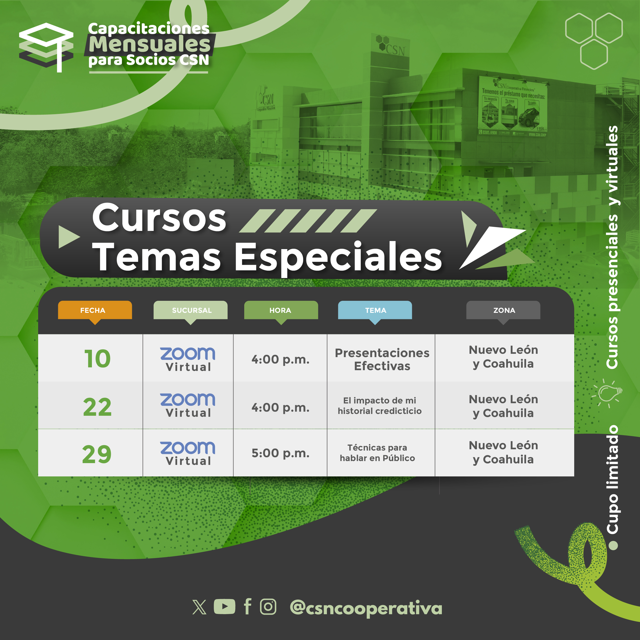 Cursos y Talleres