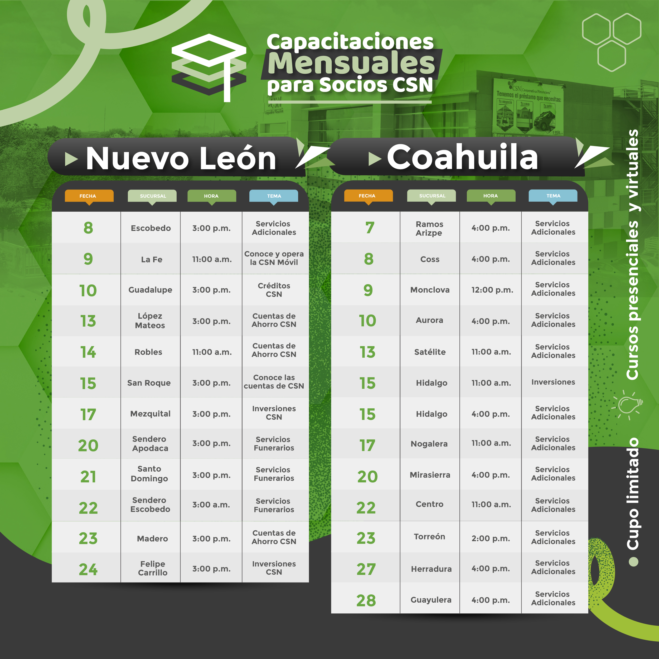 Cursos y Talleres