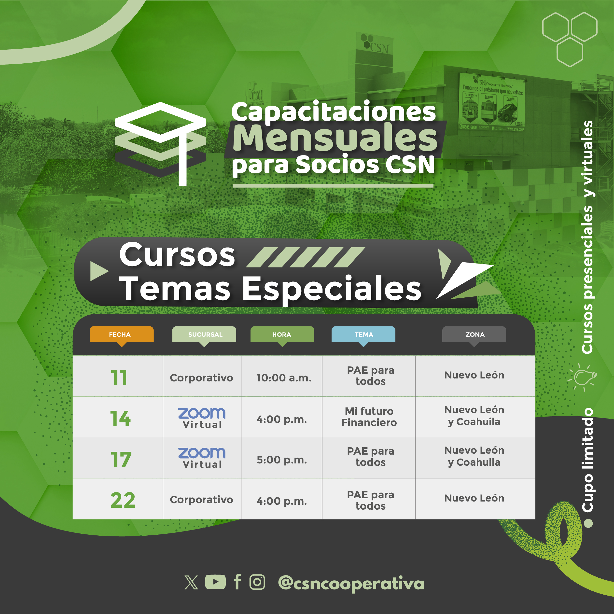 Cursos y Talleres