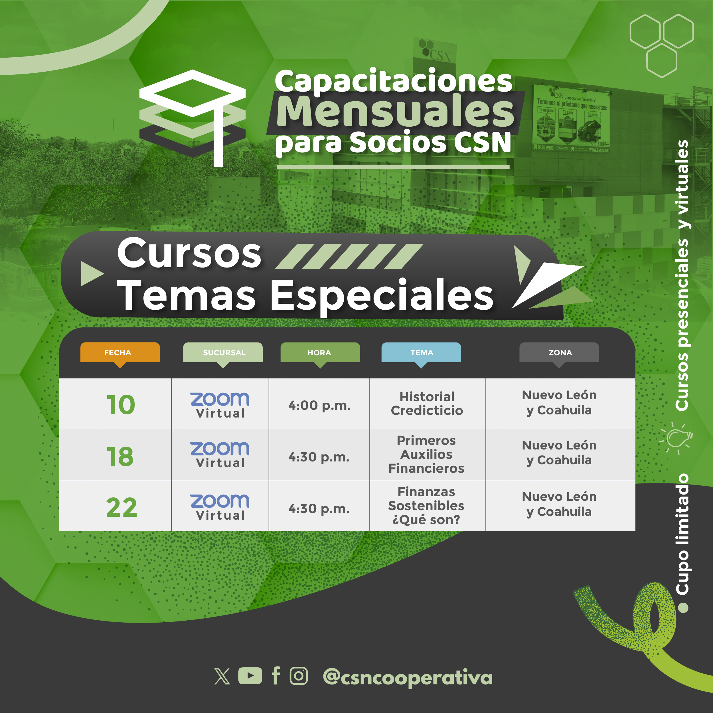 Cursos y Talleres